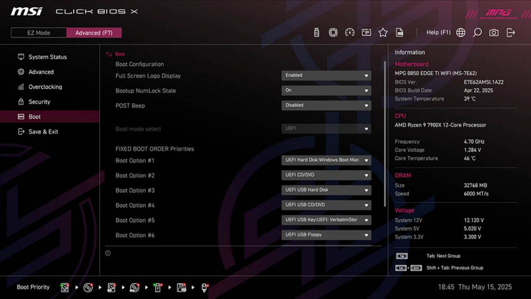 MSI MPG B850 EDGE TI WIFI-4